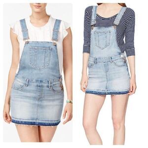 Dollhouse bibbed overall jumper dress - 5‎